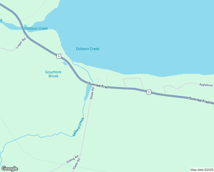 map of restaurants, bars, coffee shops, grocery stores, and more near 30 Sailors Rest Lane in Tatamagouche