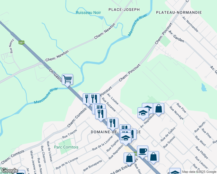 95 Chemin Pincourt, Mascouche QC Walk Score