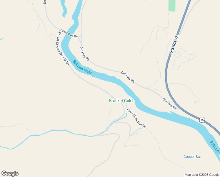 map of restaurants, bars, coffee shops, grocery stores, and more near 147 Deer Creek Road in White Bird