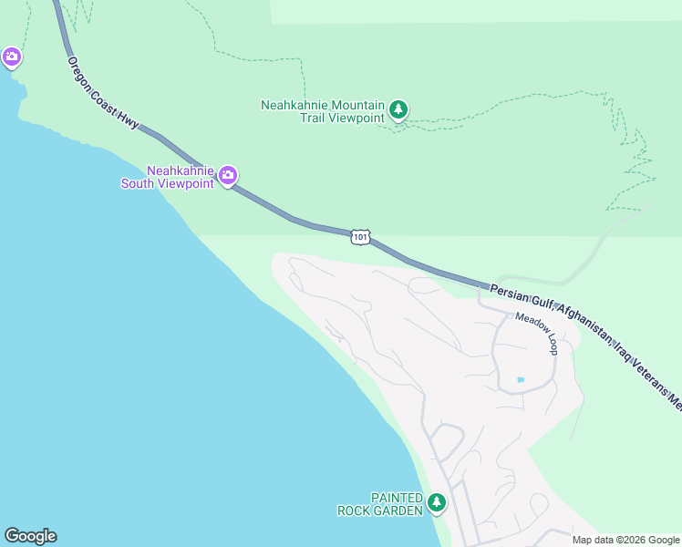 map of restaurants, bars, coffee shops, grocery stores, and more near 38505 Beulah Reed Road in Manzanita
