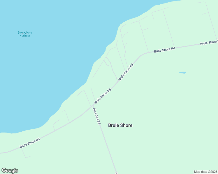 map of restaurants, bars, coffee shops, grocery stores, and more near 815 Brule Shore Road in Tatamagouche