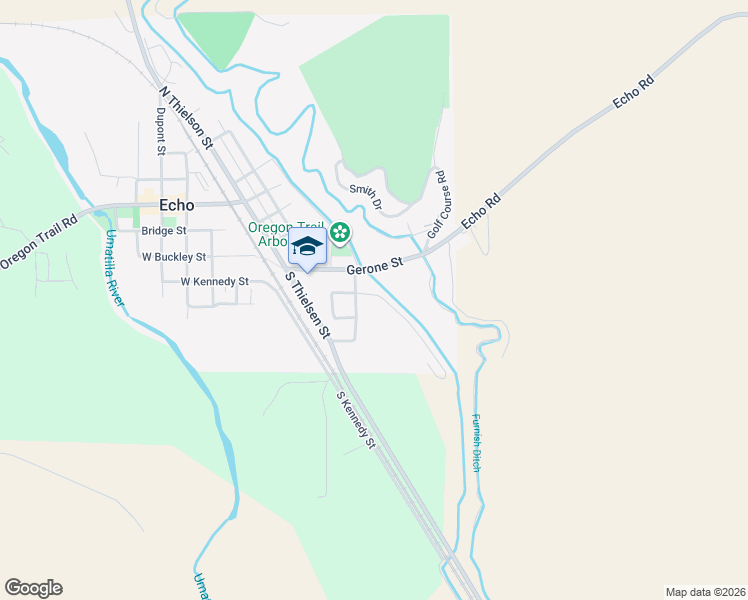 map of restaurants, bars, coffee shops, grocery stores, and more near 910 East College in Echo