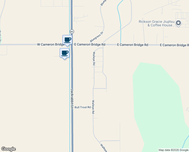 map of restaurants, bars, coffee shops, grocery stores, and more near 4500 Jackrabbit Lane in Bozeman