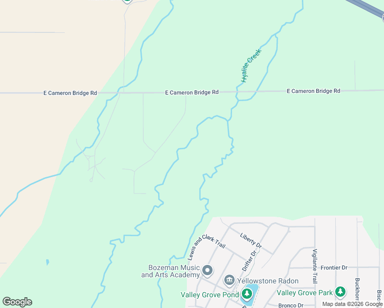 map of restaurants, bars, coffee shops, grocery stores, and more near 2380 East Cameron Bridge Road in Bozeman