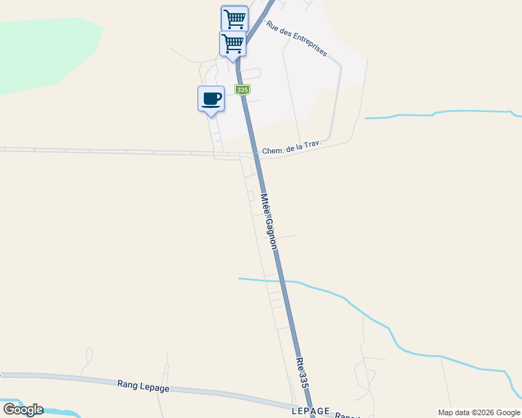 map of restaurants, bars, coffee shops, grocery stores, and more near 298 Rue Seraphin-Bouc in Sainte-Anne-des-Plaines