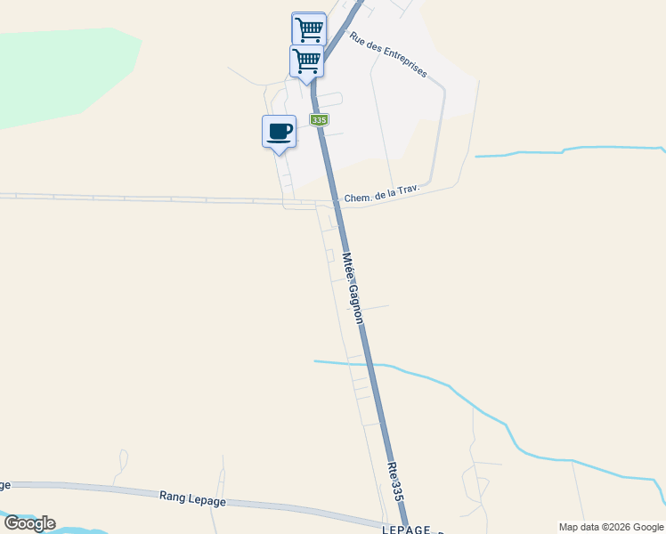 map of restaurants, bars, coffee shops, grocery stores, and more near 291 Rue Seraphin-Bouc in Sainte-Anne-des-Plaines