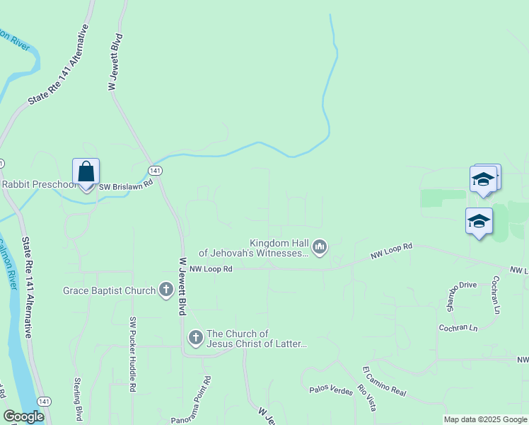 1440 Northwest Childs Road, White Salmon WA Walk Score