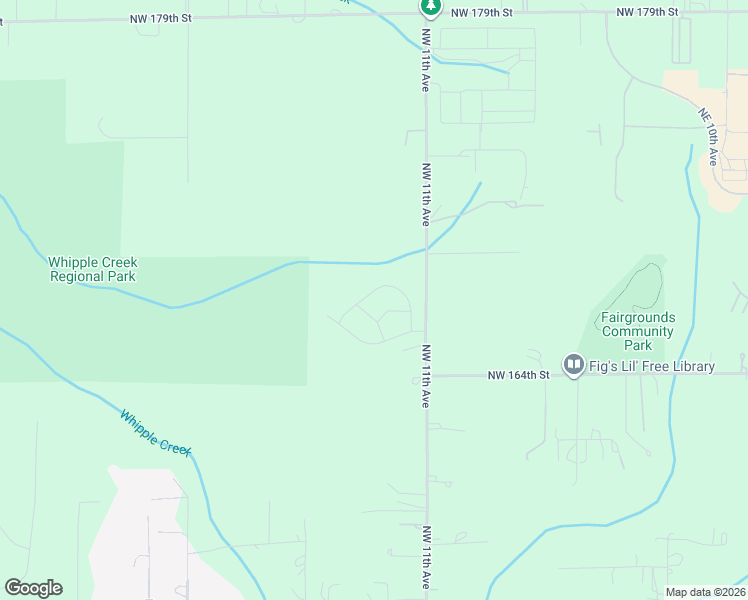 map of restaurants, bars, coffee shops, grocery stores, and more near 16500 Northwest 11th Avenue in Ridgefield