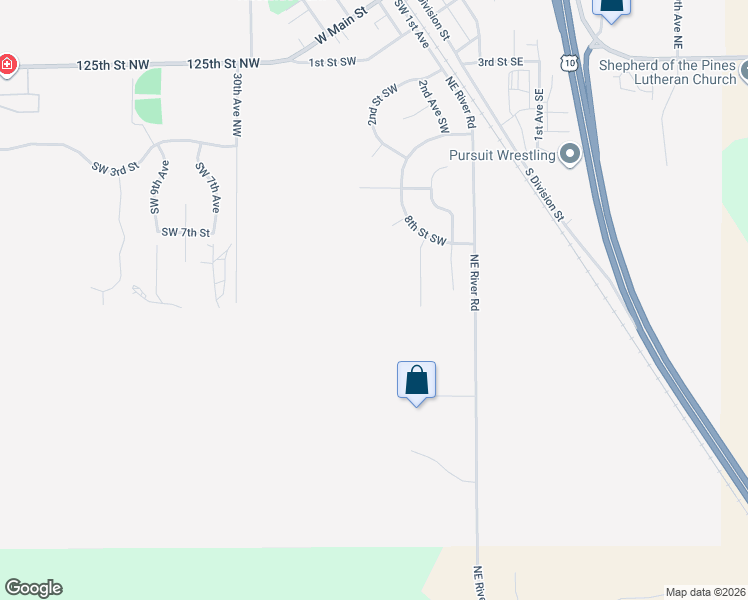 map of restaurants, bars, coffee shops, grocery stores, and more near in Rice