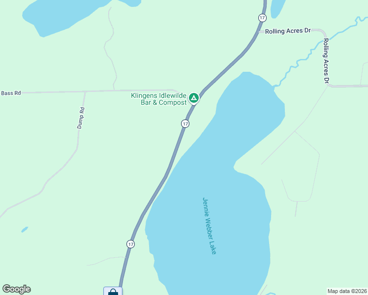 map of restaurants, bars, coffee shops, grocery stores, and more near 5696 State Road 17 in Rhinelander