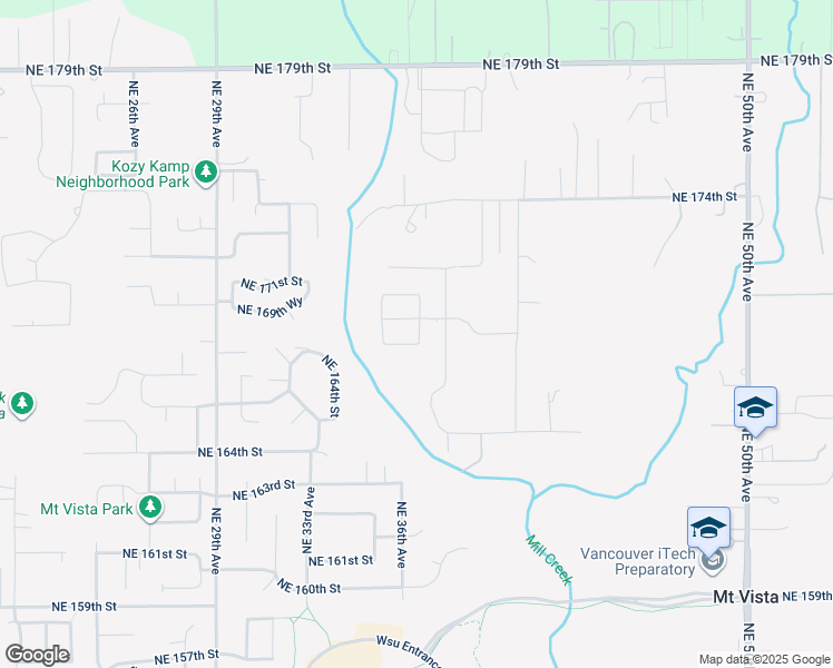 map of restaurants, bars, coffee shops, grocery stores, and more near 3801 Northeast 174th Street in Vancouver