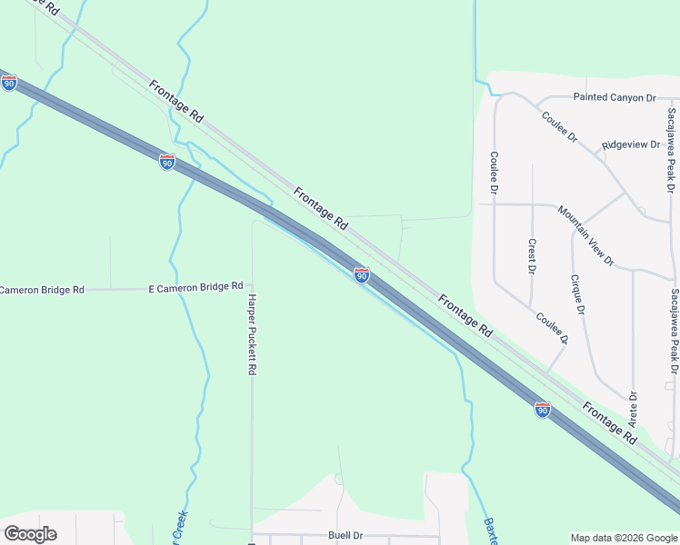 map of restaurants, bars, coffee shops, grocery stores, and more near 63 Harper Puckett Road in Bozeman