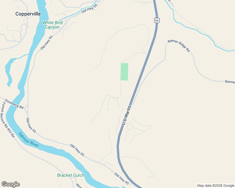 map of restaurants, bars, coffee shops, grocery stores, and more near U.S. 95 in White Bird