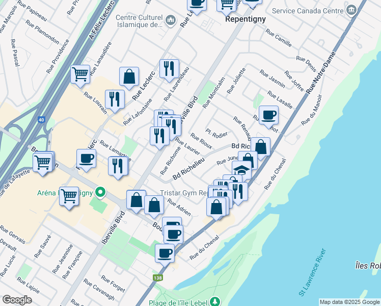 48 Rue Laurier, Repentigny QC Walk Score