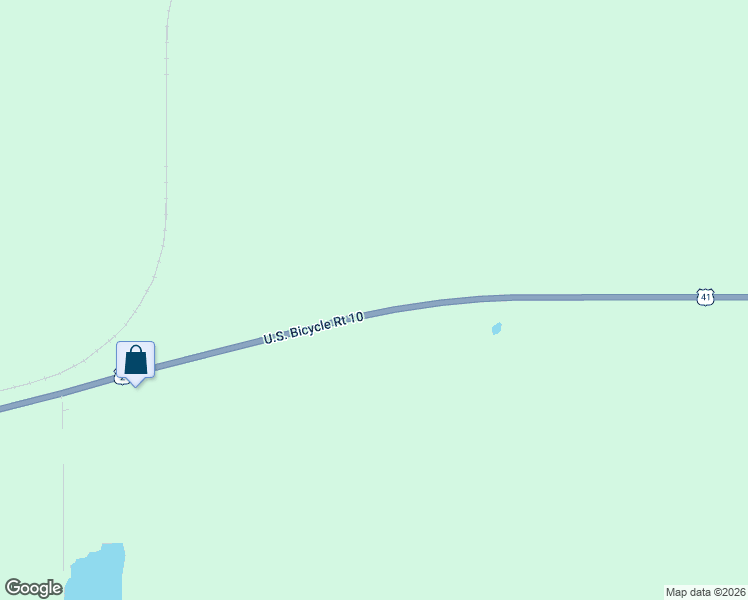 map of restaurants, bars, coffee shops, grocery stores, and more near 4660 US Highway 2 41 in Escanaba