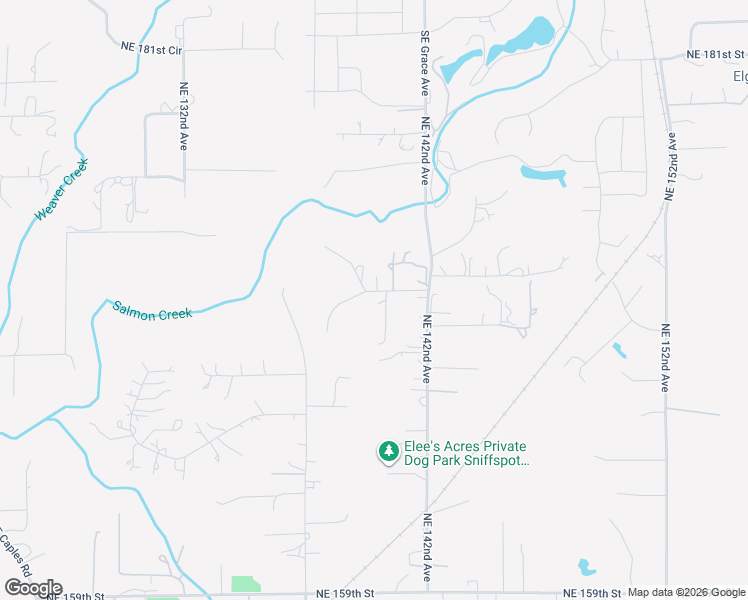 map of restaurants, bars, coffee shops, grocery stores, and more near 17102 Northeast 140th Avenue in Brush Prairie