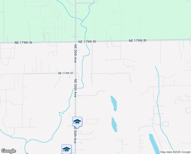 map of restaurants, bars, coffee shops, grocery stores, and more near 17316 Northeast 53rd Avenue in Vancouver