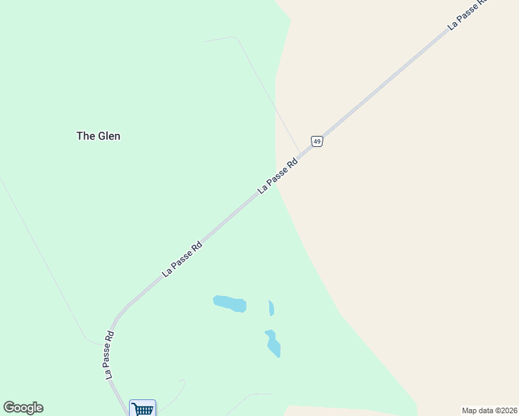 map of restaurants, bars, coffee shops, grocery stores, and more near 3744 La Passe Road in Beachburg