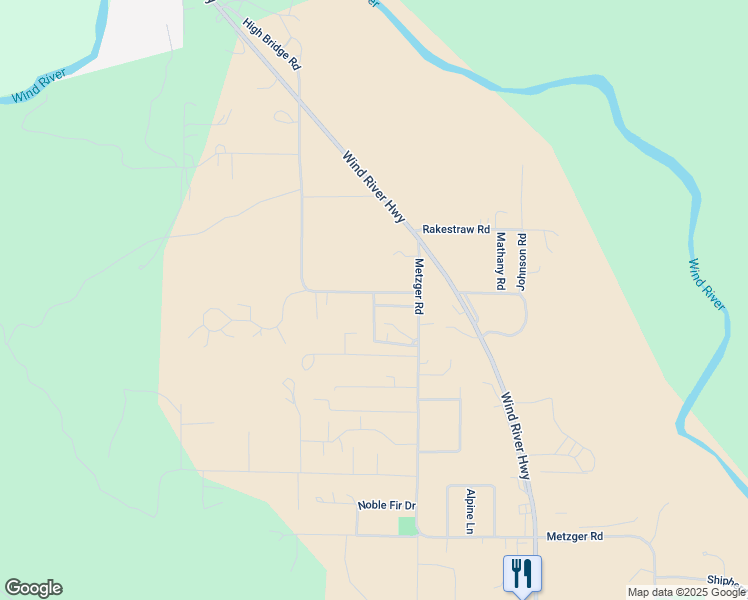 map of restaurants, bars, coffee shops, grocery stores, and more near 81 Sasquatch Drive in Carson