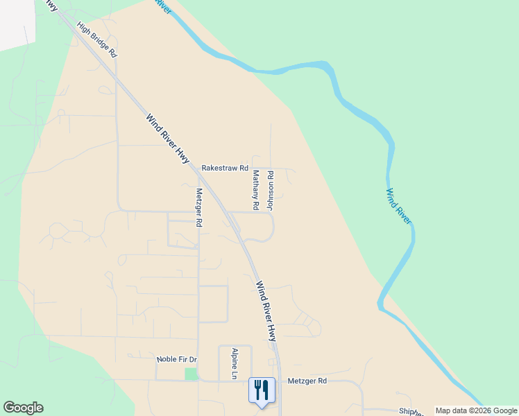 map of restaurants, bars, coffee shops, grocery stores, and more near 132 Estabrook Loop in Carson