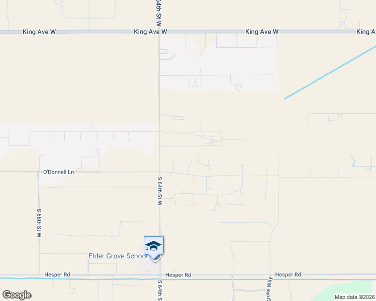map of restaurants, bars, coffee shops, grocery stores, and more near 1119 South 64th Street West in Billings