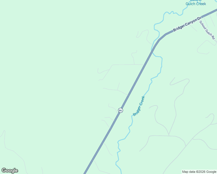 map of restaurants, bars, coffee shops, grocery stores, and more near 10423 Bridger Canyon Road in Bozeman
