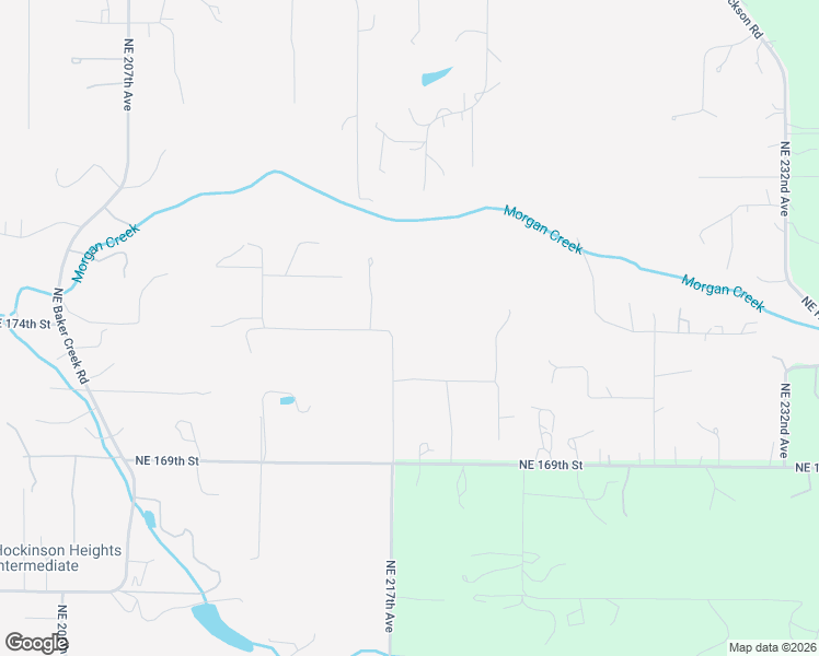 map of restaurants, bars, coffee shops, grocery stores, and more near 21548 Northeast 174th Street in Brush Prairie