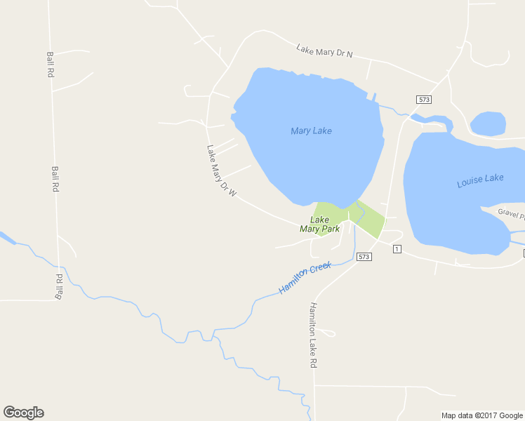 map of restaurants, bars, coffee shops, grocery stores, and more near Lake Mary Drive South in Vulcan