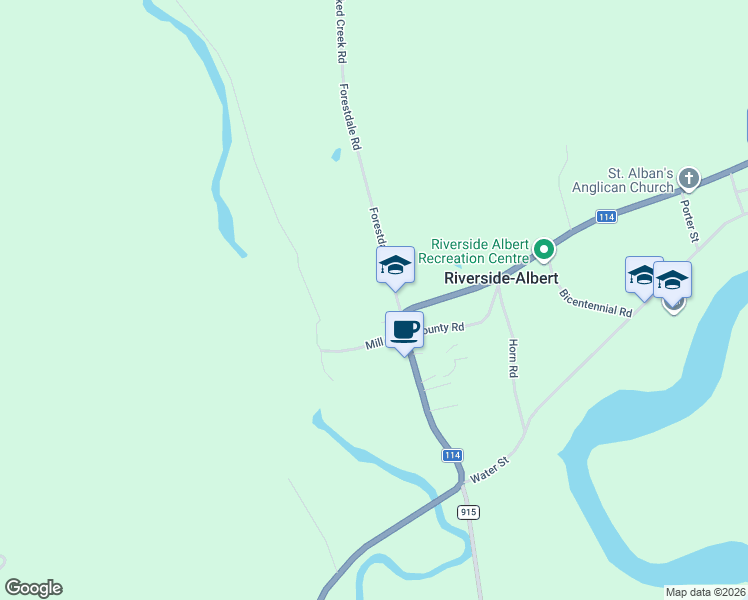 map of restaurants, bars, coffee shops, grocery stores, and more near 6 Fire Street in Riverside-Albert