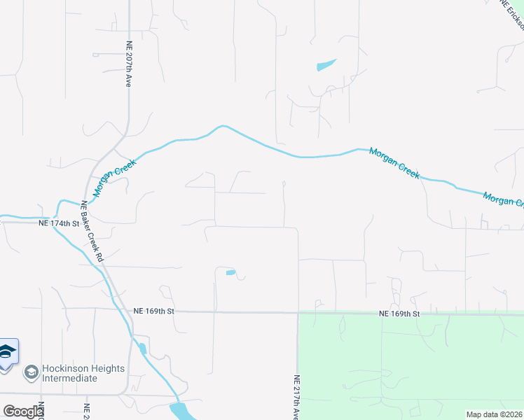 map of restaurants, bars, coffee shops, grocery stores, and more near 21414 Northeast 174th Street in Brush Prairie