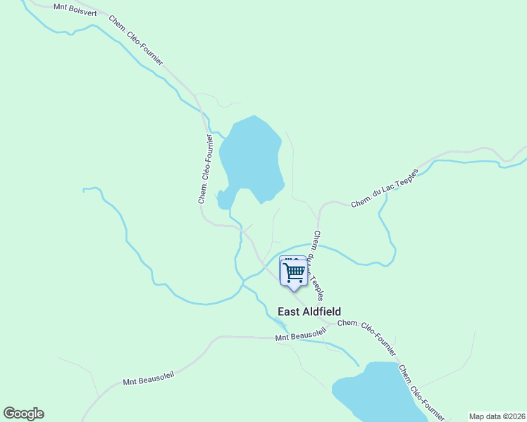 map of restaurants, bars, coffee shops, grocery stores, and more near 20 Chemin Quintal in Outaouais