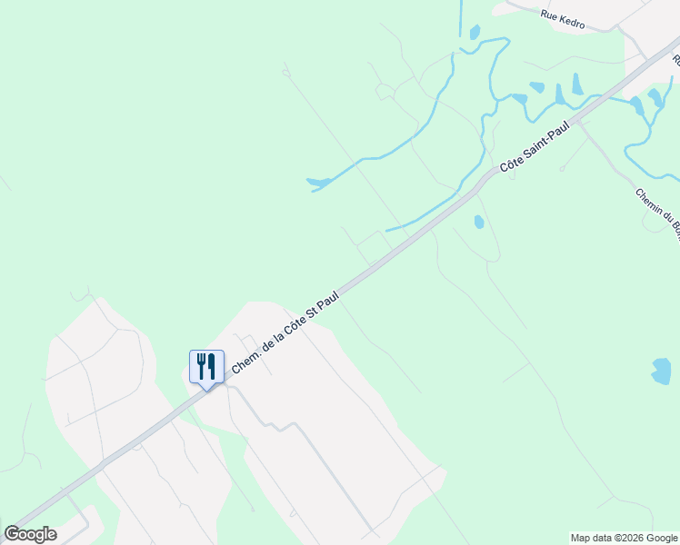 map of restaurants, bars, coffee shops, grocery stores, and more near 308 Côte Saint-Paul in Saint-Colomban