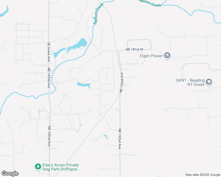 map of restaurants, bars, coffee shops, grocery stores, and more near Southeast 43rd Circle in Brush Prairie