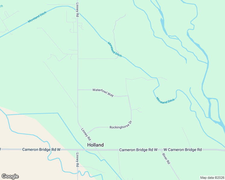 map of restaurants, bars, coffee shops, grocery stores, and more near Waterfowl Way in Bozeman