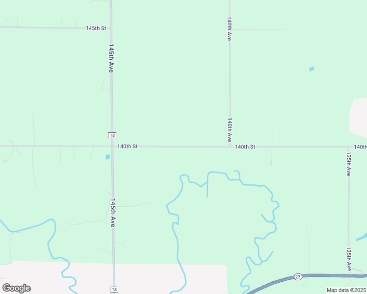 map of restaurants, bars, coffee shops, grocery stores, and more near 14194 140th Street in Milaca