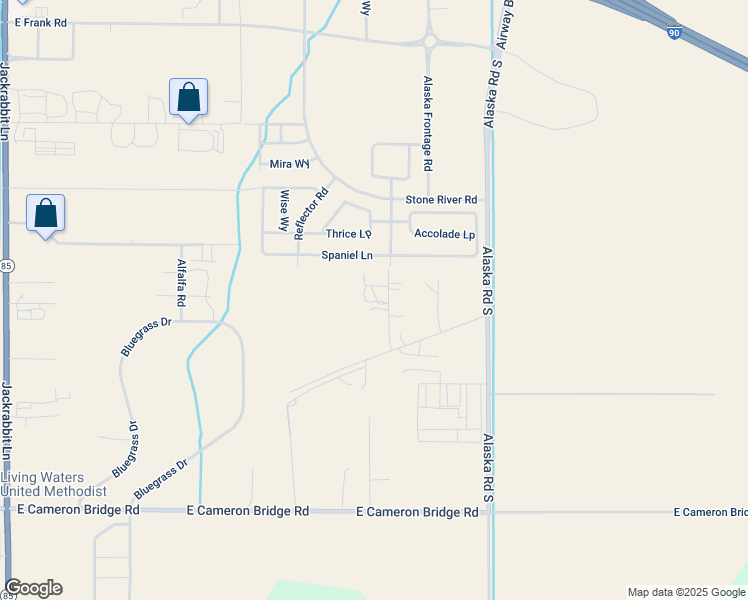 map of restaurants, bars, coffee shops, grocery stores, and more near 985 Ketchikan Drive in Belgrade