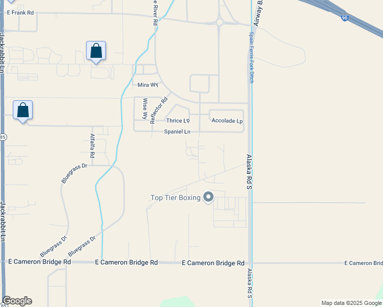 map of restaurants, bars, coffee shops, grocery stores, and more near 985 Ketchikan Drive in Belgrade