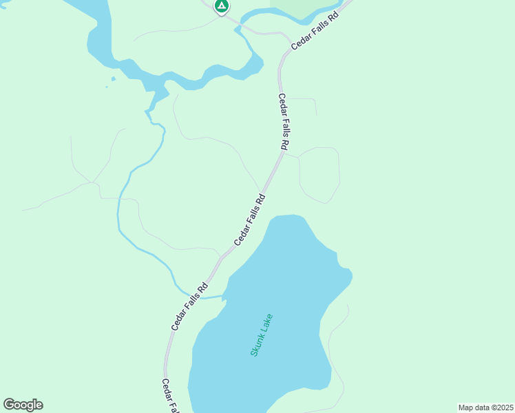 map of restaurants, bars, coffee shops, grocery stores, and more near 5864 Cedar Falls Road in Hazelhurst