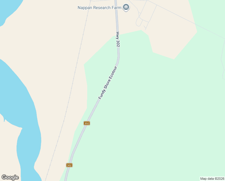 map of restaurants, bars, coffee shops, grocery stores, and more near 3856 Highway 302 in Nappan