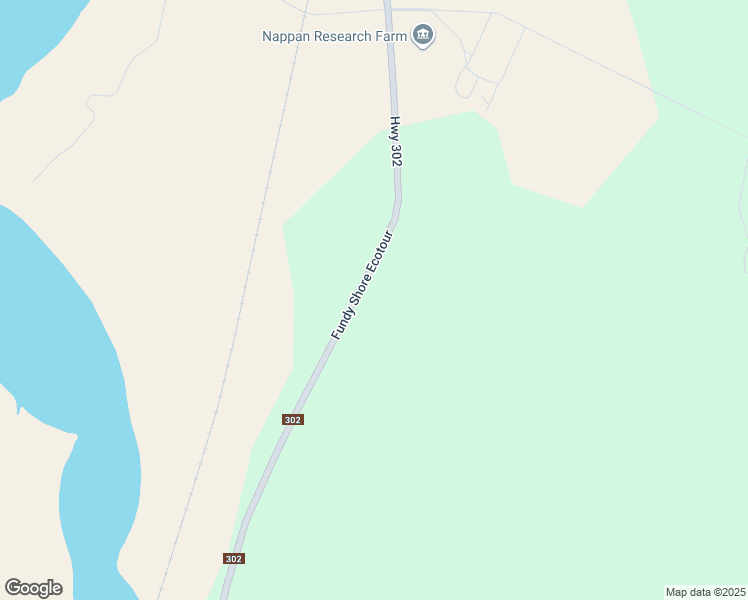 map of restaurants, bars, coffee shops, grocery stores, and more near 3856 Highway 302 in Nappan