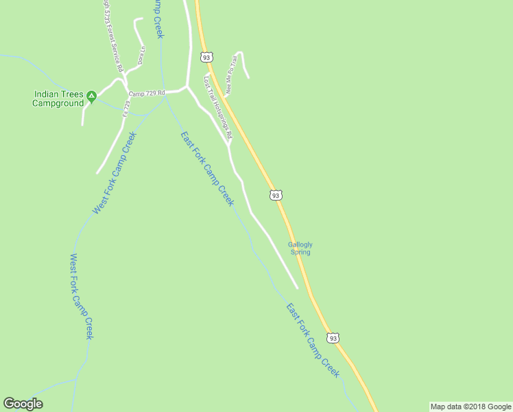 map of restaurants, bars, coffee shops, grocery stores, and more near 283 Lost Trail Hotsprings Road in Sula