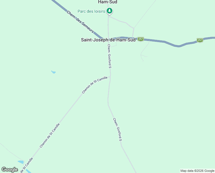 map of restaurants, bars, coffee shops, grocery stores, and more near 60 Chemin Gosford Sud in Weedon