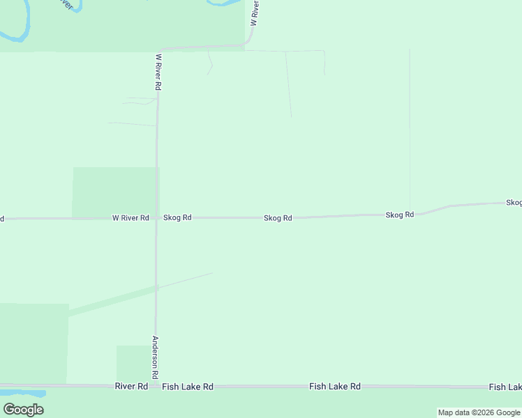 map of restaurants, bars, coffee shops, grocery stores, and more near 15182 Skog Road in Grantsburg