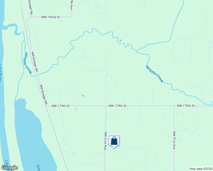 map of restaurants, bars, coffee shops, grocery stores, and more near 18211 Northwest 61st Avenue in Ridgefield
