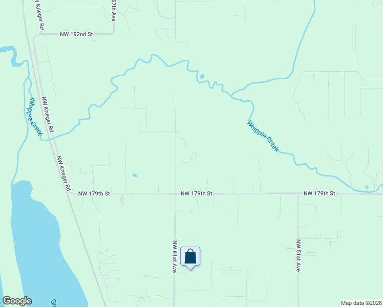 map of restaurants, bars, coffee shops, grocery stores, and more near 18211 Northwest 61st Avenue in Ridgefield