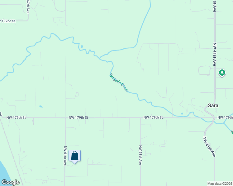 map of restaurants, bars, coffee shops, grocery stores, and more near 5330 Northwest 179th Street in Ridgefield