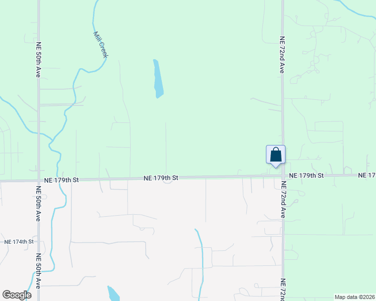 map of restaurants, bars, coffee shops, grocery stores, and more near Northeast 179th Street in Vancouver