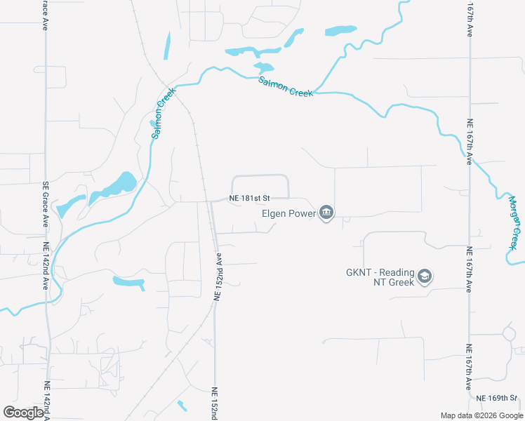 map of restaurants, bars, coffee shops, grocery stores, and more near 15415 Northeast 181st Street in Brush Prairie