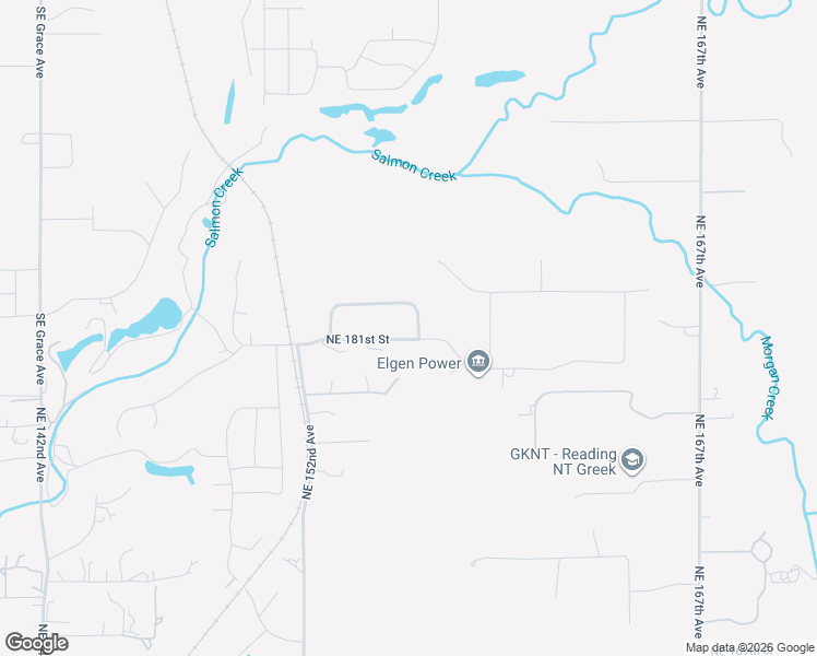 map of restaurants, bars, coffee shops, grocery stores, and more near 15611 Northeast 181st Loop in Brush Prairie