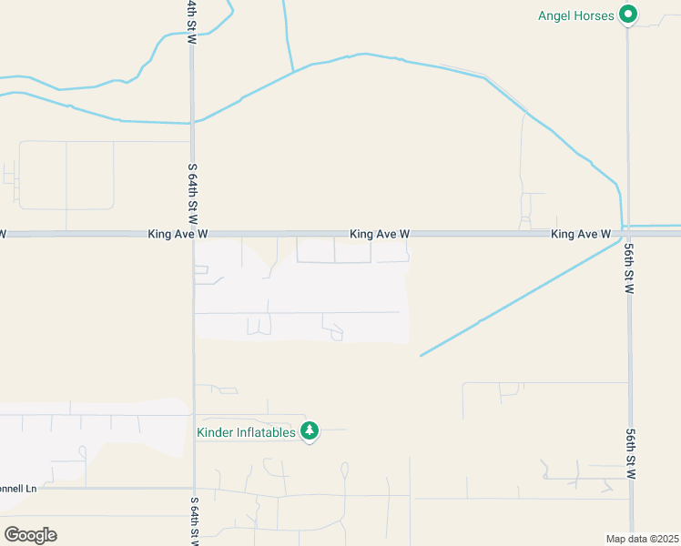 map of restaurants, bars, coffee shops, grocery stores, and more near 6045 Jewel Lane in Billings